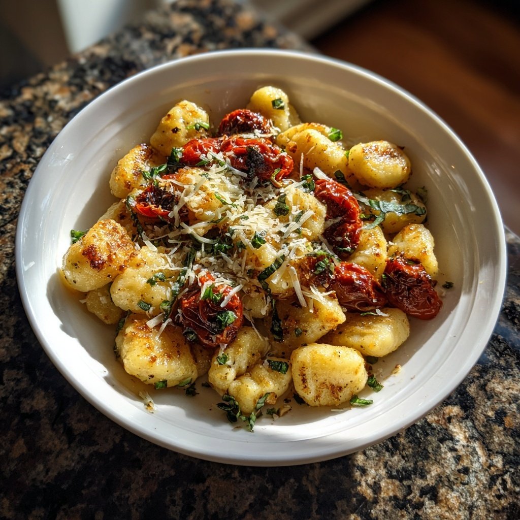 Sunday Tomato Basil Gnocchi