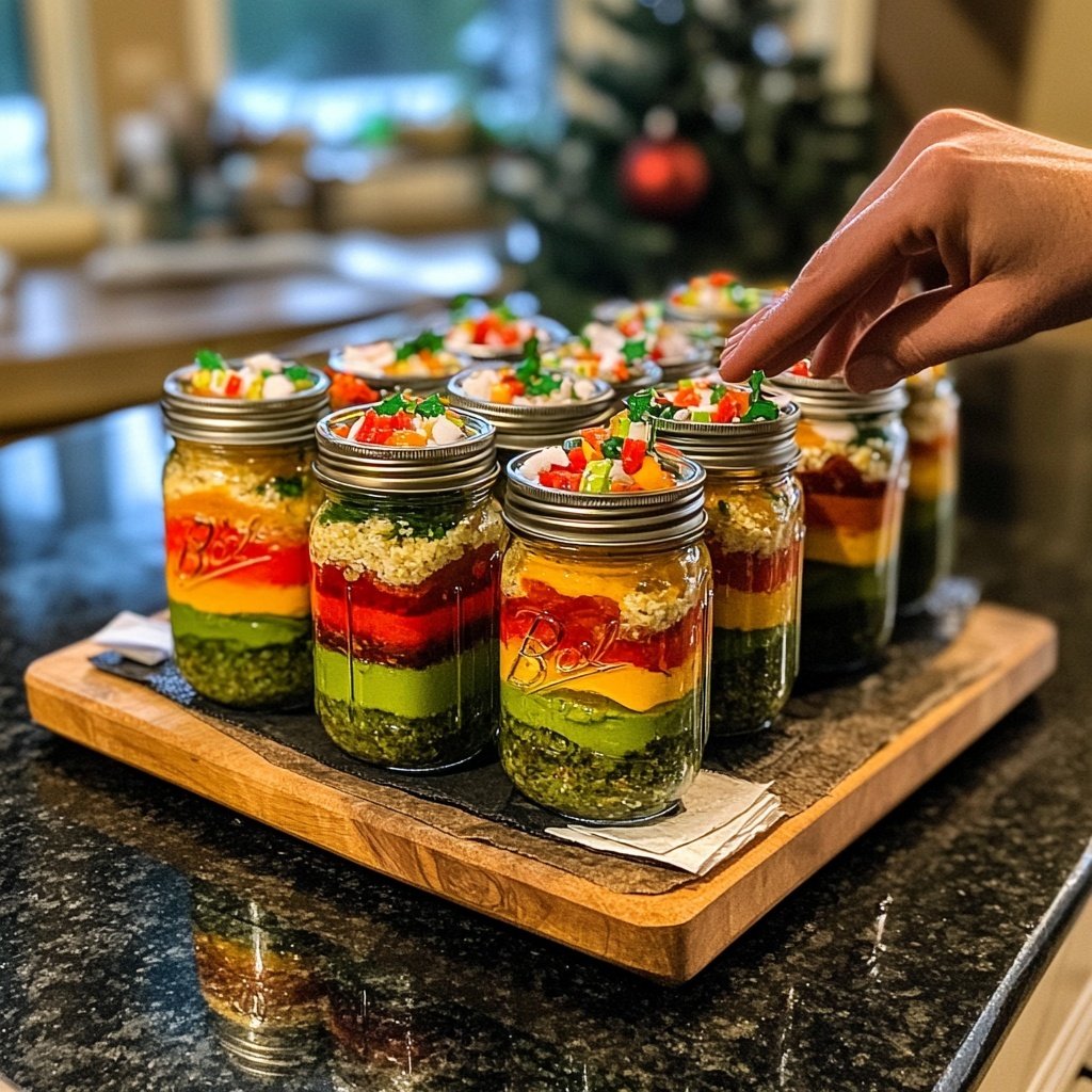 Christmas Food Gift Ideas in Mason Jars