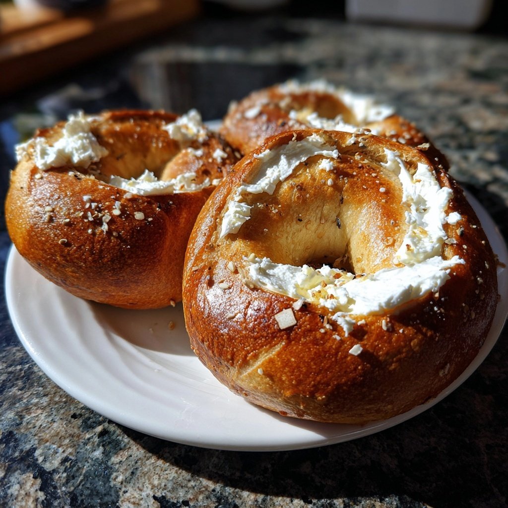 Protein Bagels With Greek Yogurt And Flour