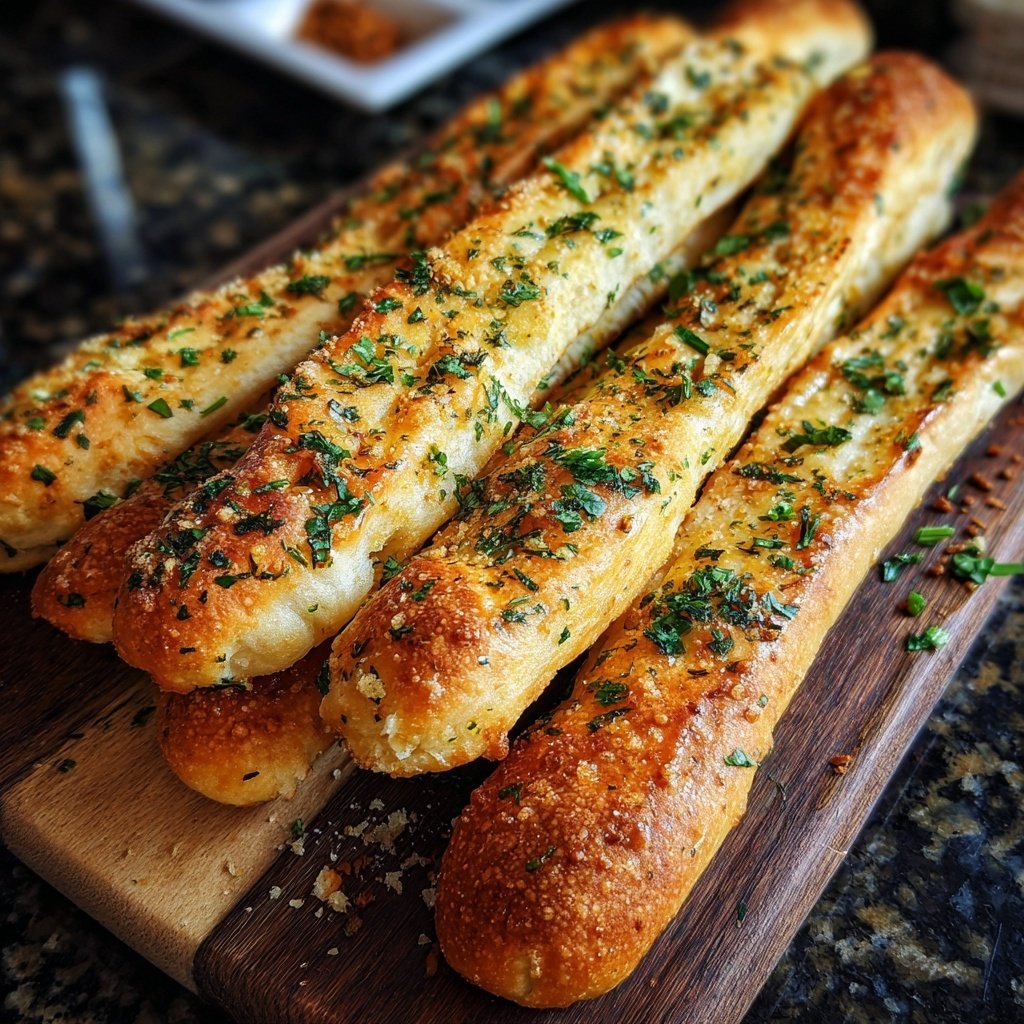 Garlic Herb Breadsticks