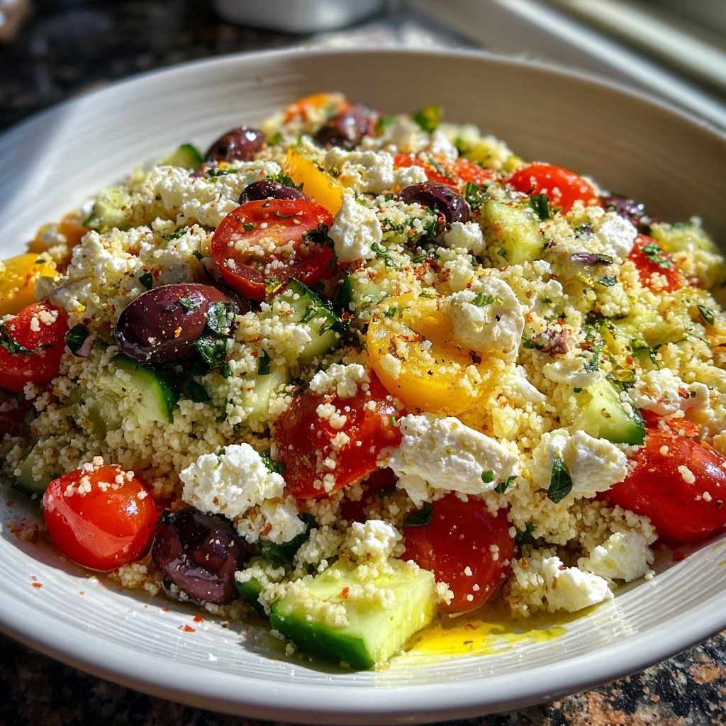 Mediterranean Couscous Salad