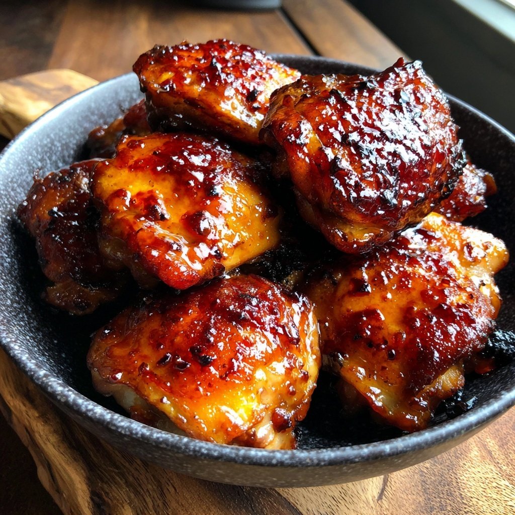 Baked Teriyaki Chicken Thighs