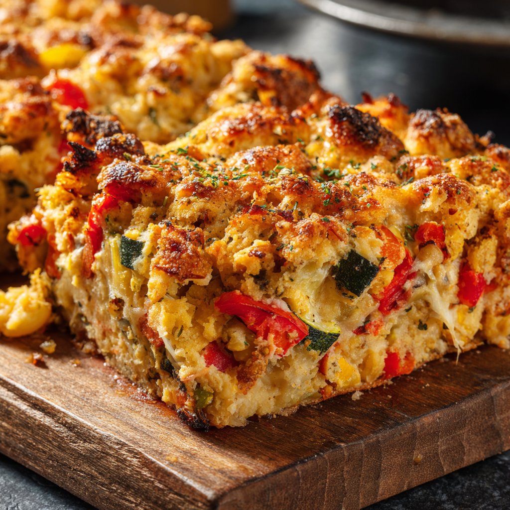 Baked Veggie Chickpea Bake