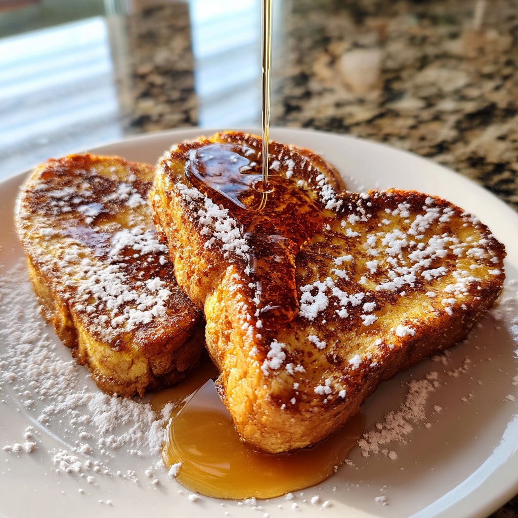 Valentine Breakfast Cinnamon French Toast