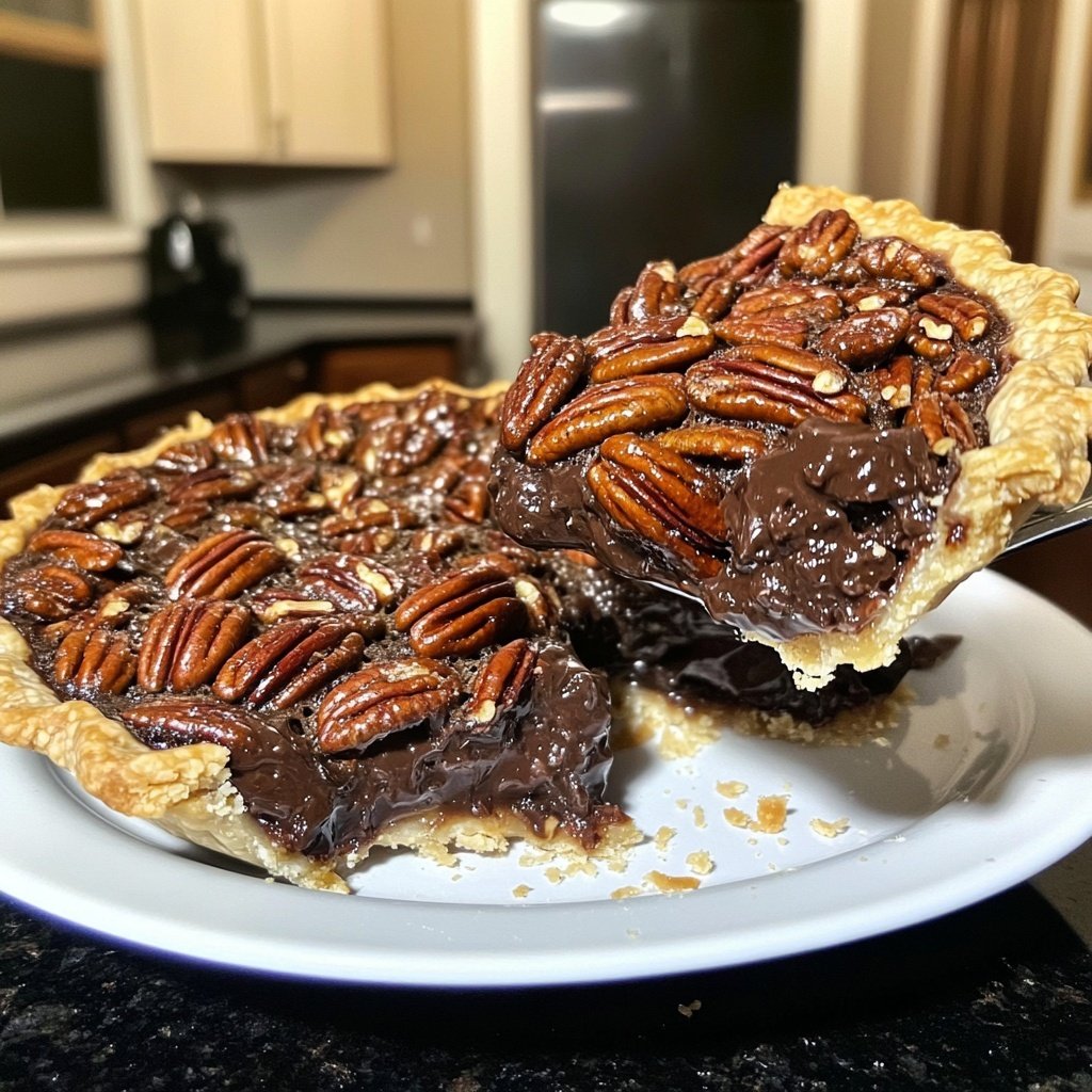 Texas Chocolate Pecan Pie