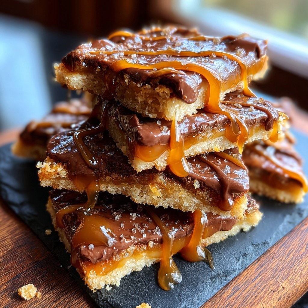 Chocolate Caramel Shortbread