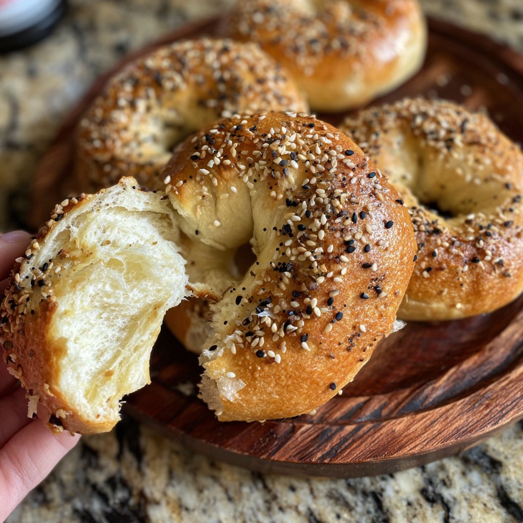 Greek Yogurt Bagels With Baking Powder