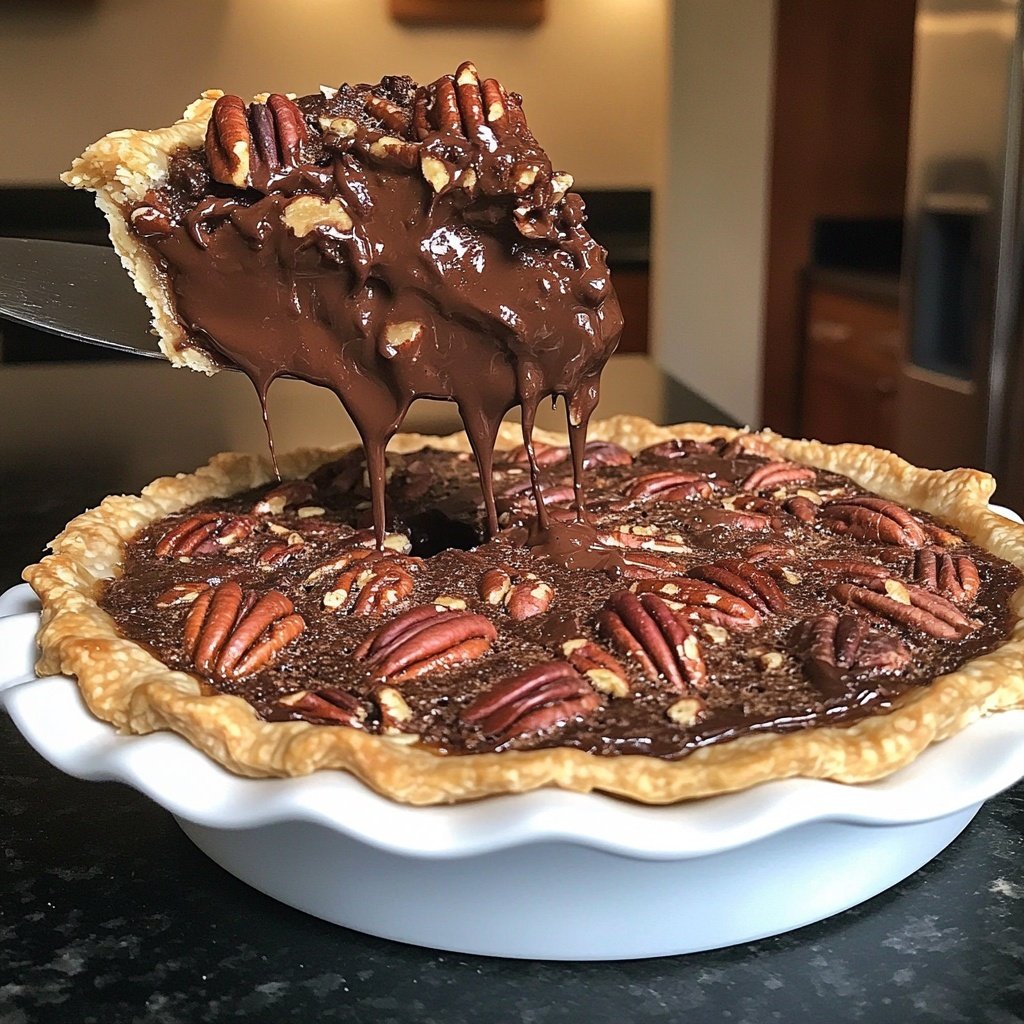 Texas Chocolate Pecan Pie